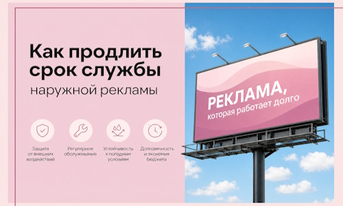 Как продлить срок службы наружной рекламы в Шуе